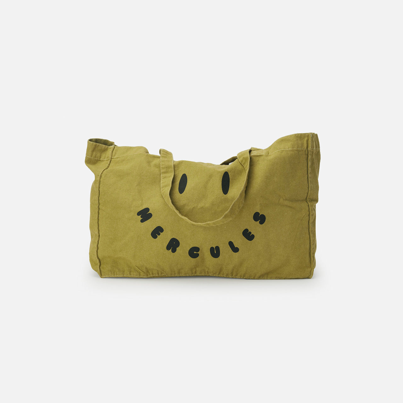 Canvas tote Smiley Matcha