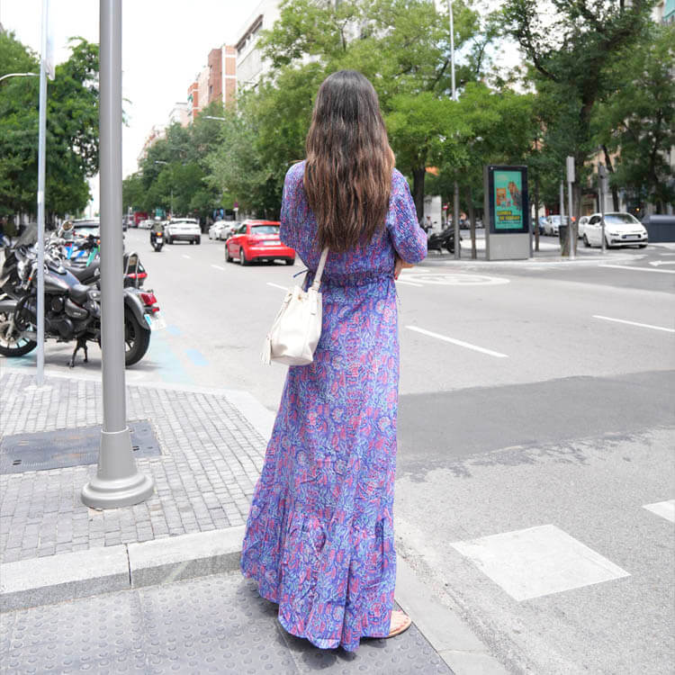Vestido Marigold Azul