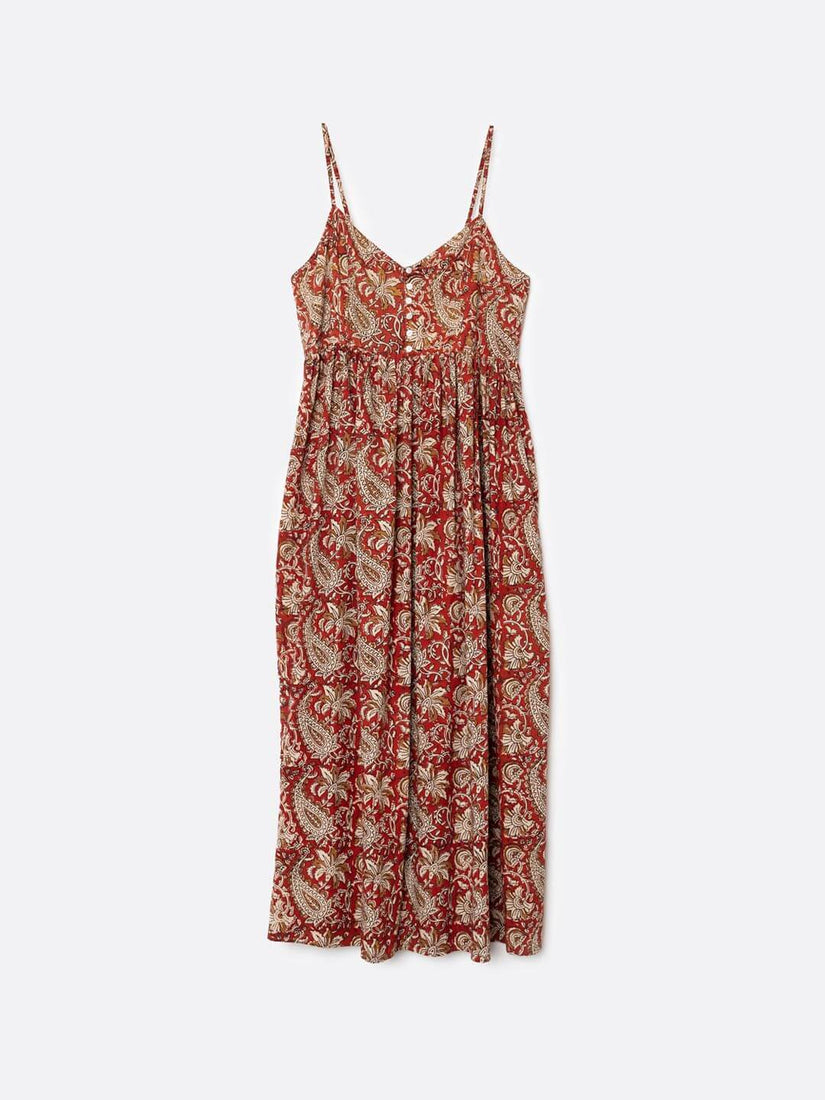 Vestido Mallow Granate