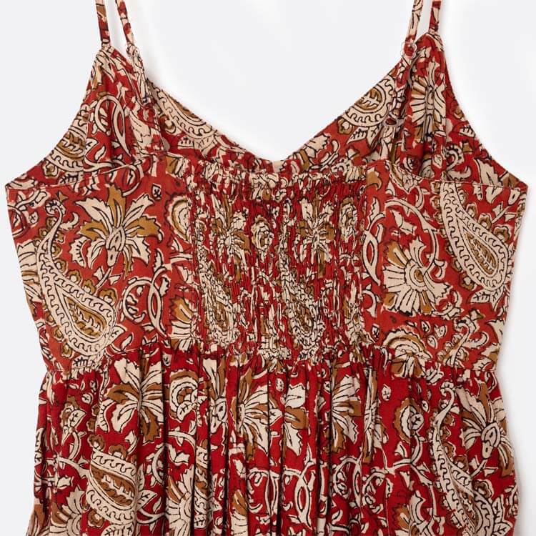 Vestido Mallow Granate