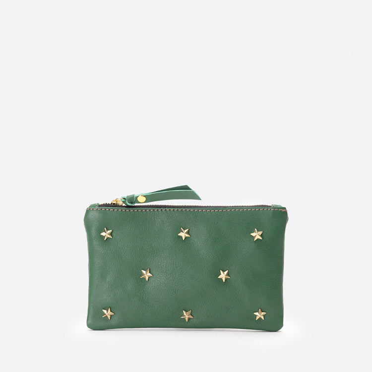 Wallet Stars Verde