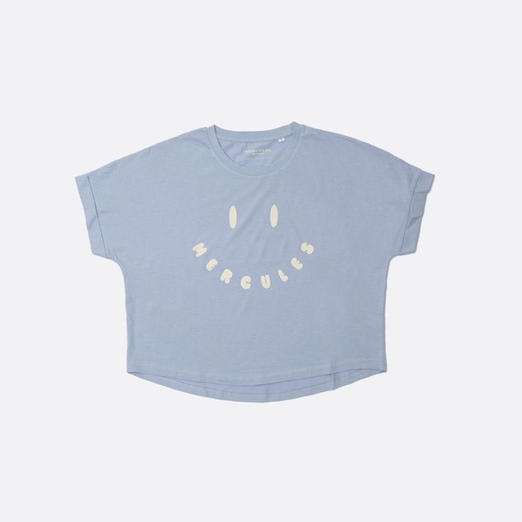 Camiseta Smiley Azul