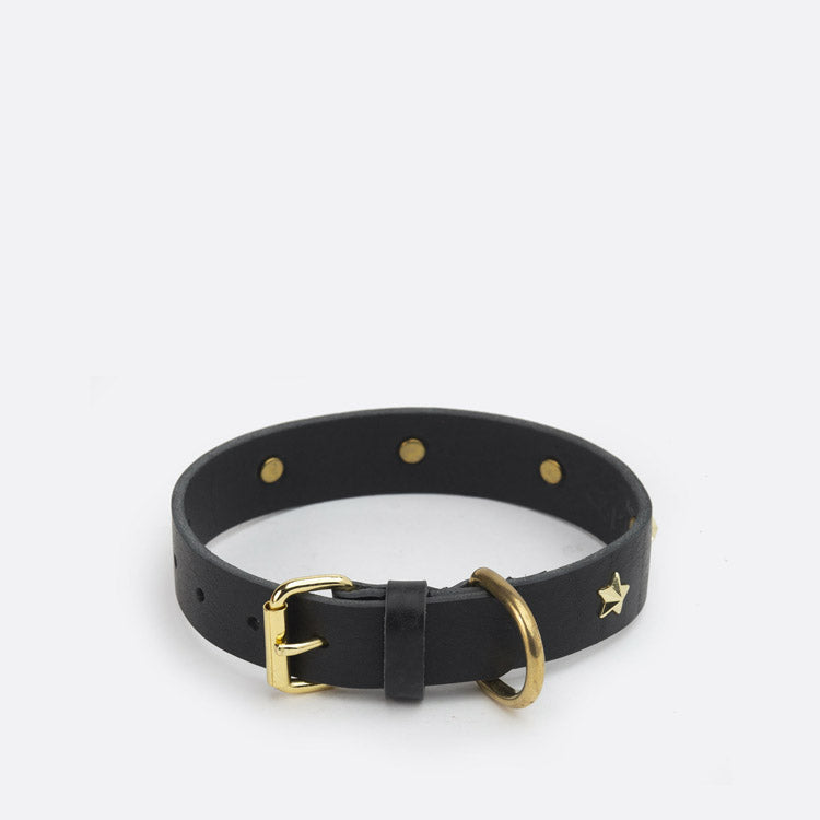 Collar perro stars negro