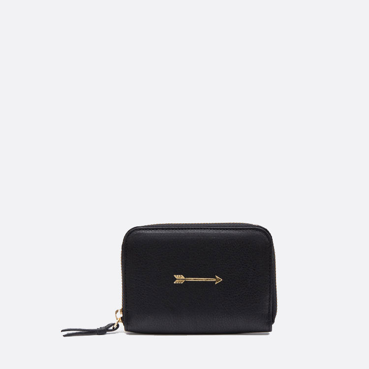 Cartera Continental Mediana Negra