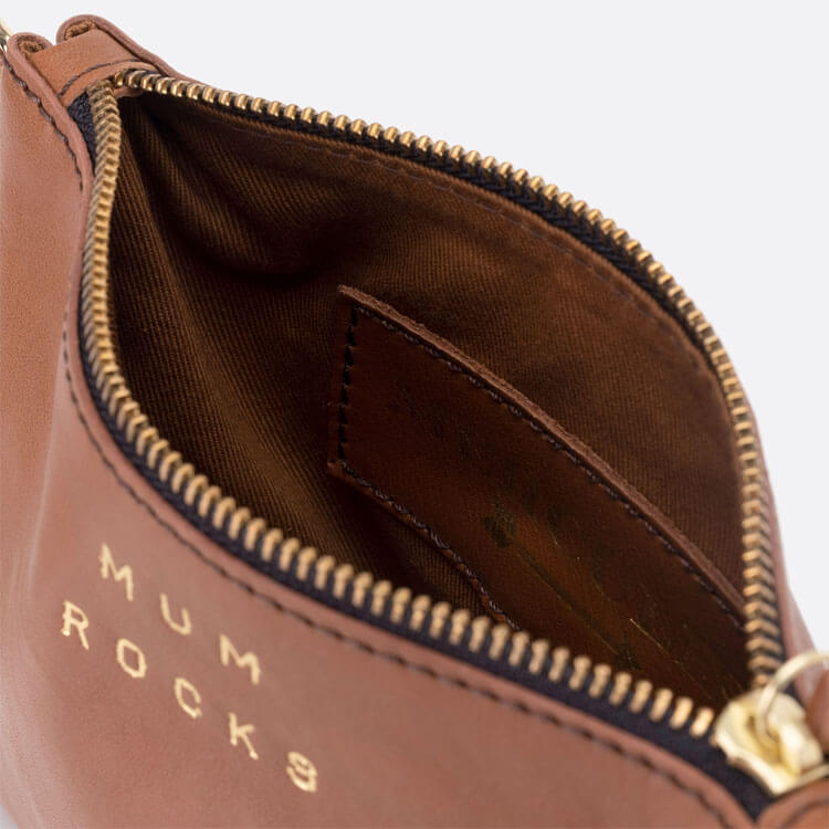 Mini bag Mum Rocks Tan