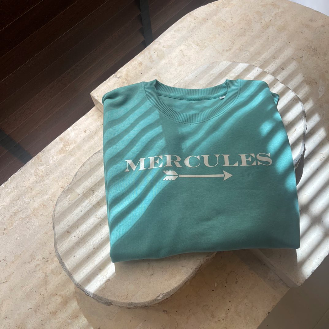 Sudadera Logo Menta