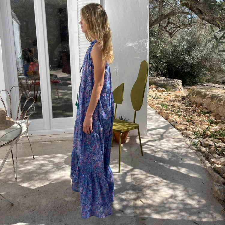 Vestido Pansy Azul