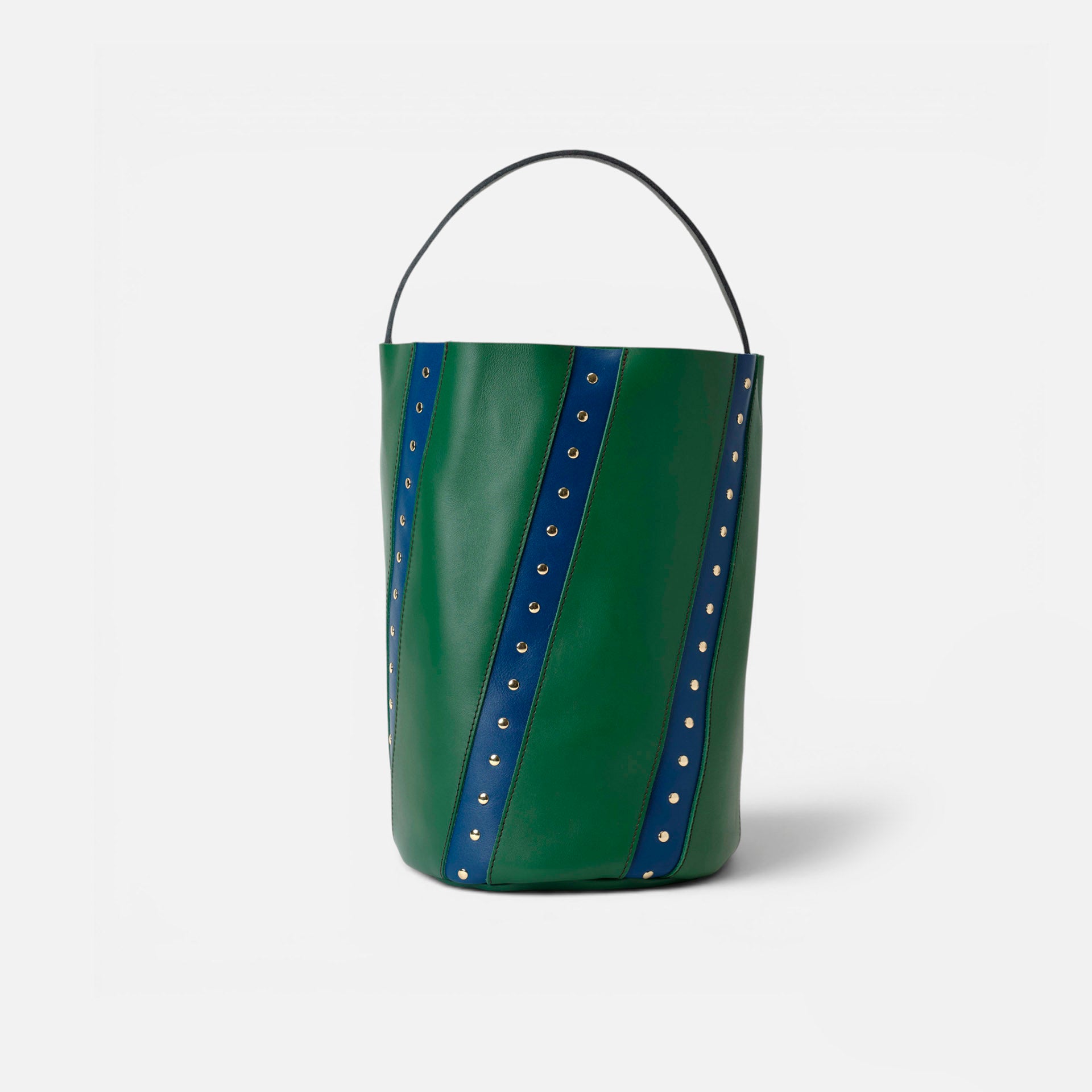 Bucket Twist Remaches Verde y Navy