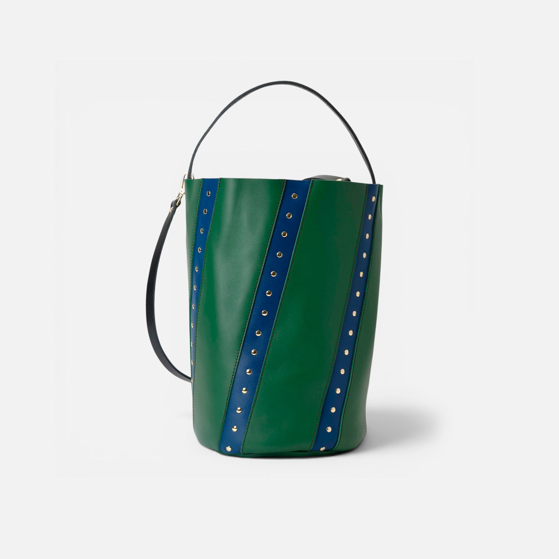 Bucket Twist Remaches Verde y Navy