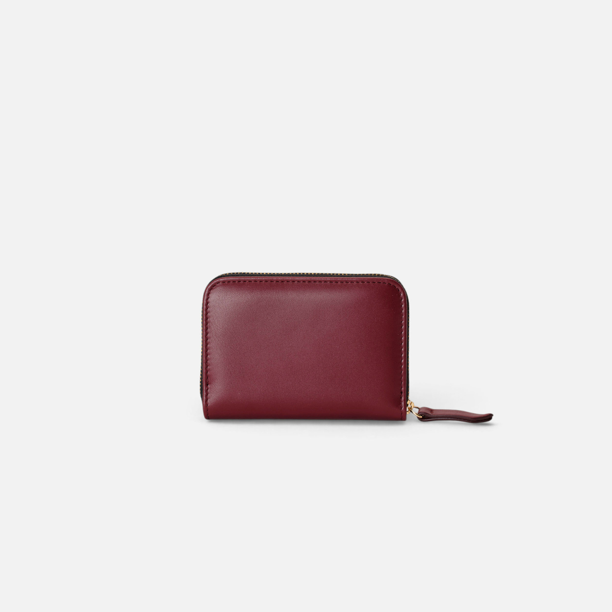 Cartera continental mediana Burgundy