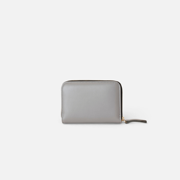 Cartera continental mediana Grey