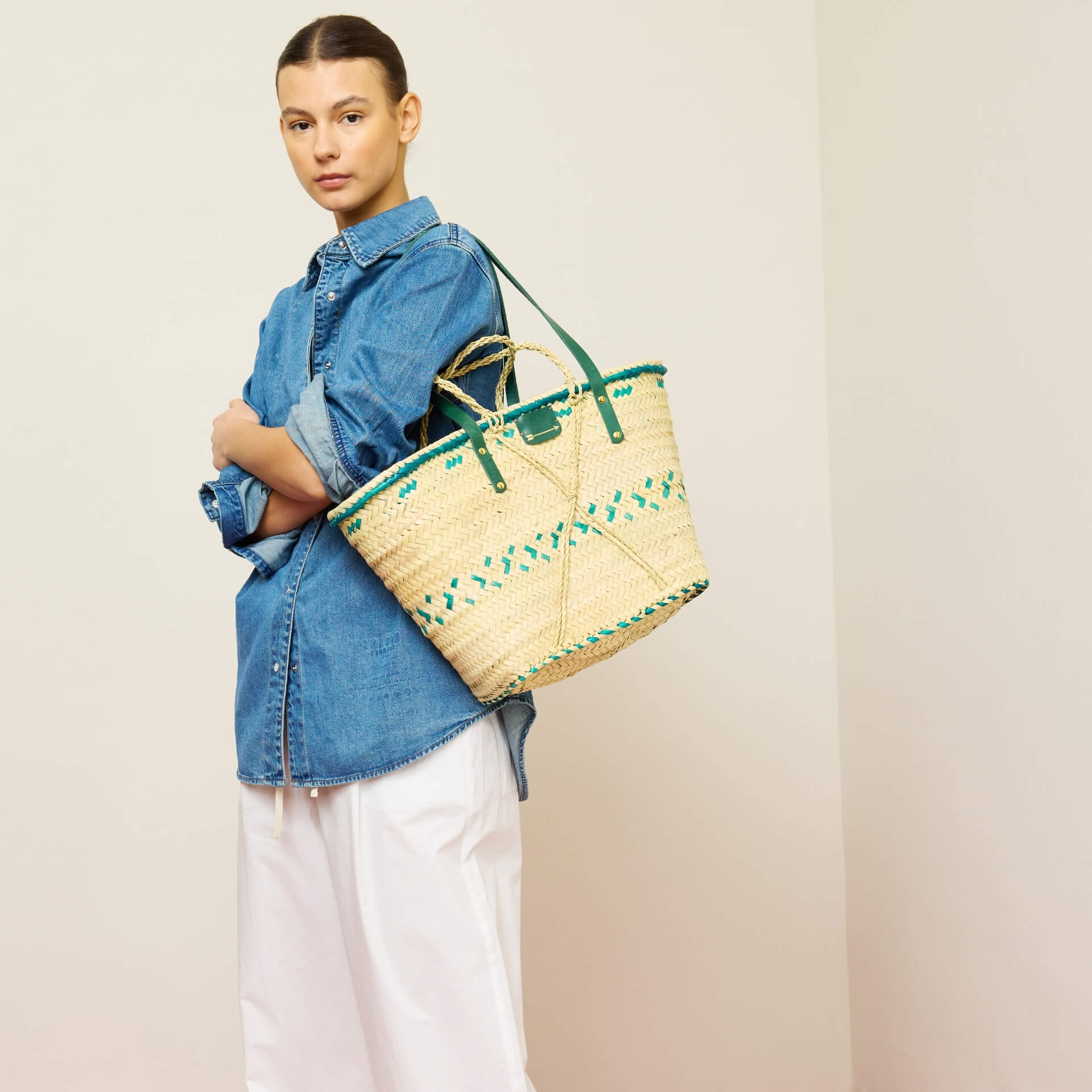 Basket Tote Asa Verde