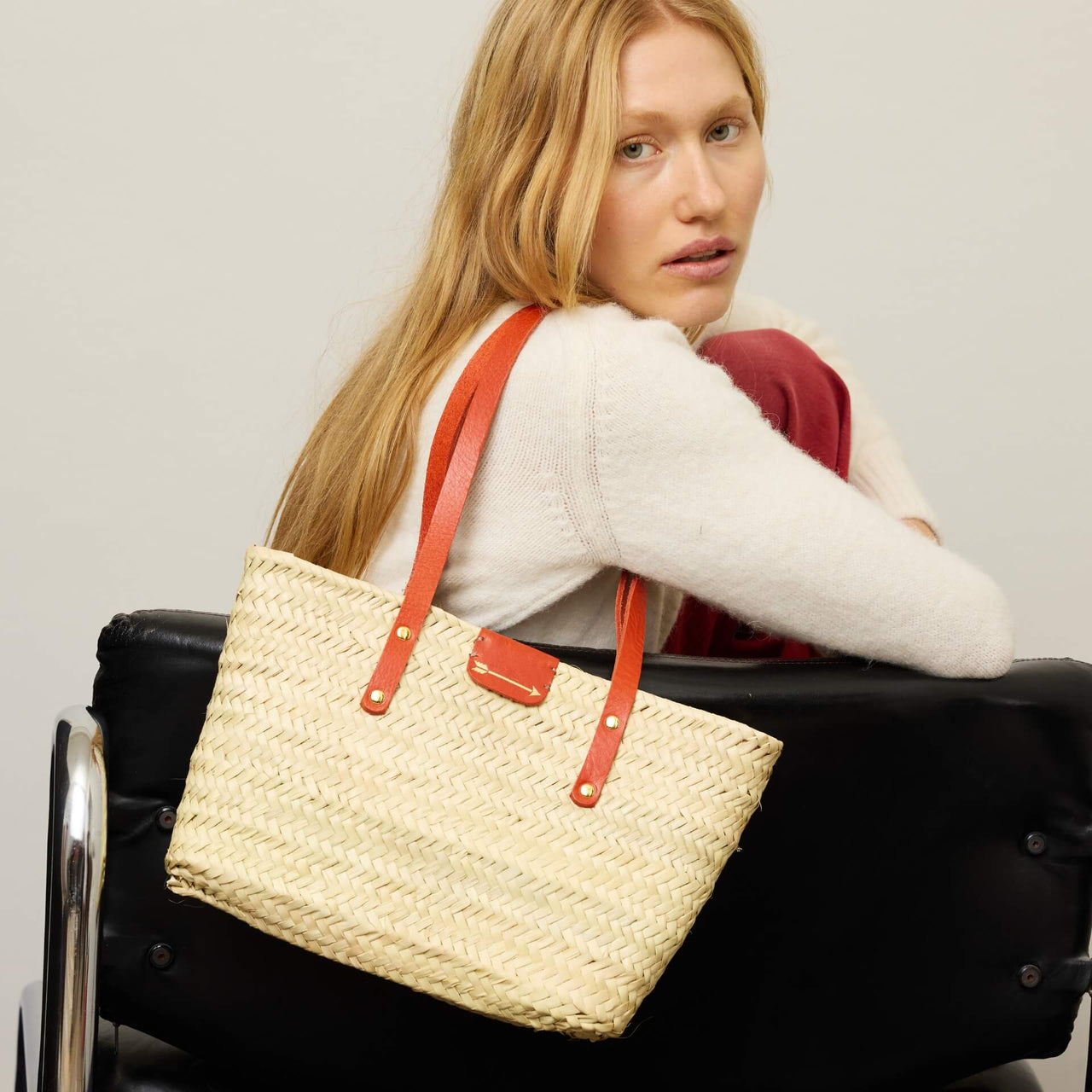 Twiggy Basket Rojo