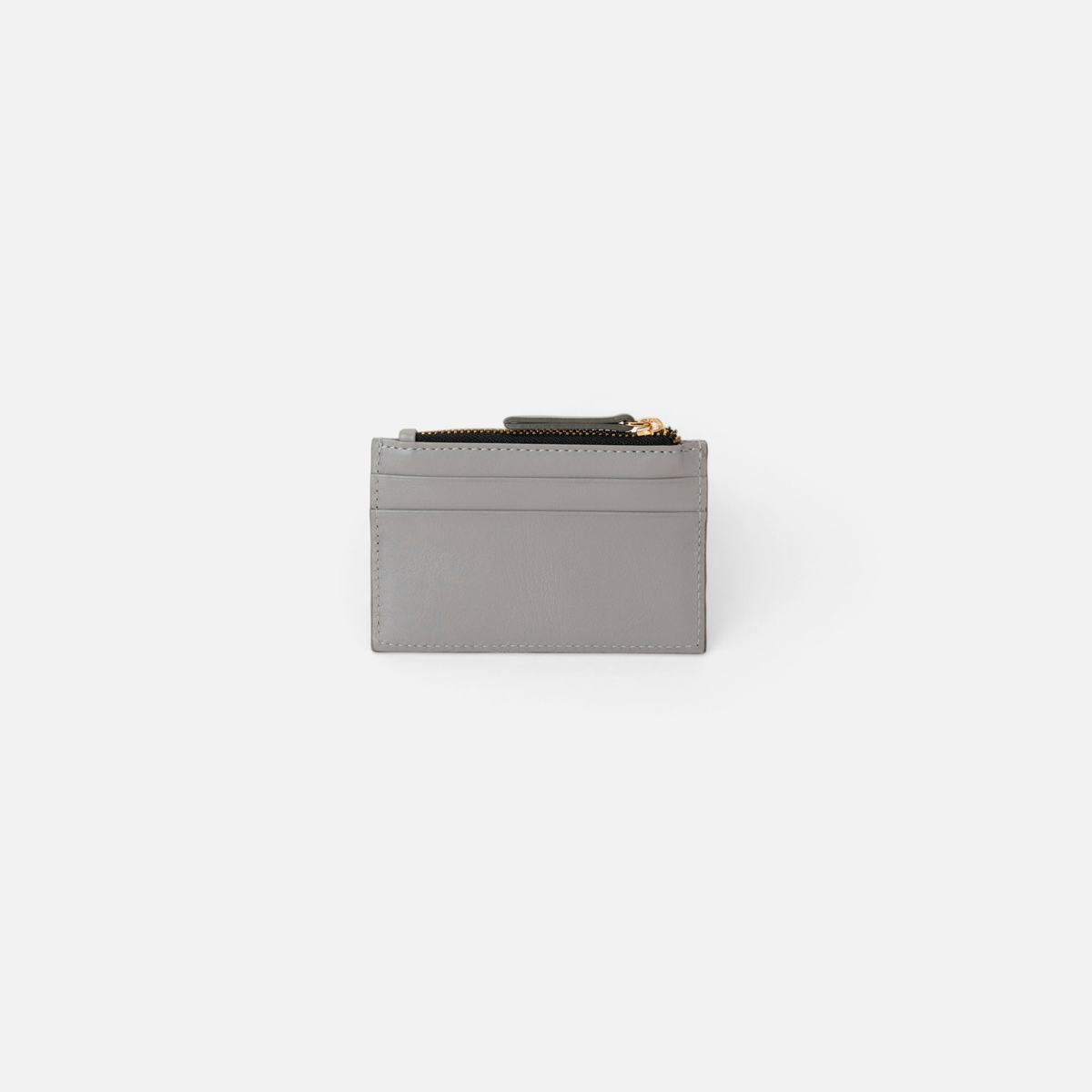 Tarjetero Zip Grey