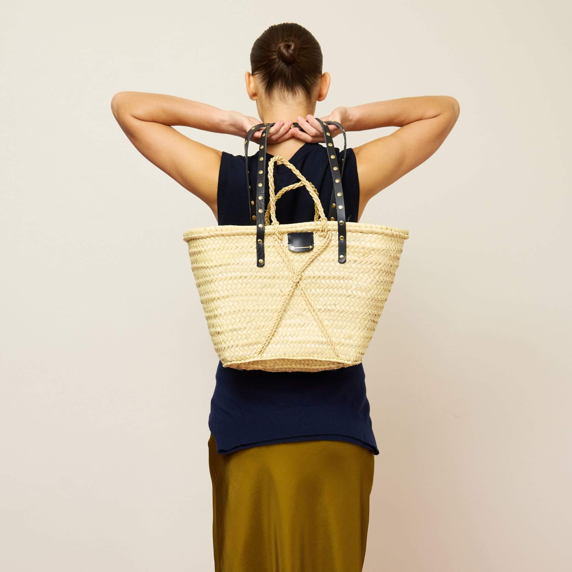 Basket Tote Tachuelas