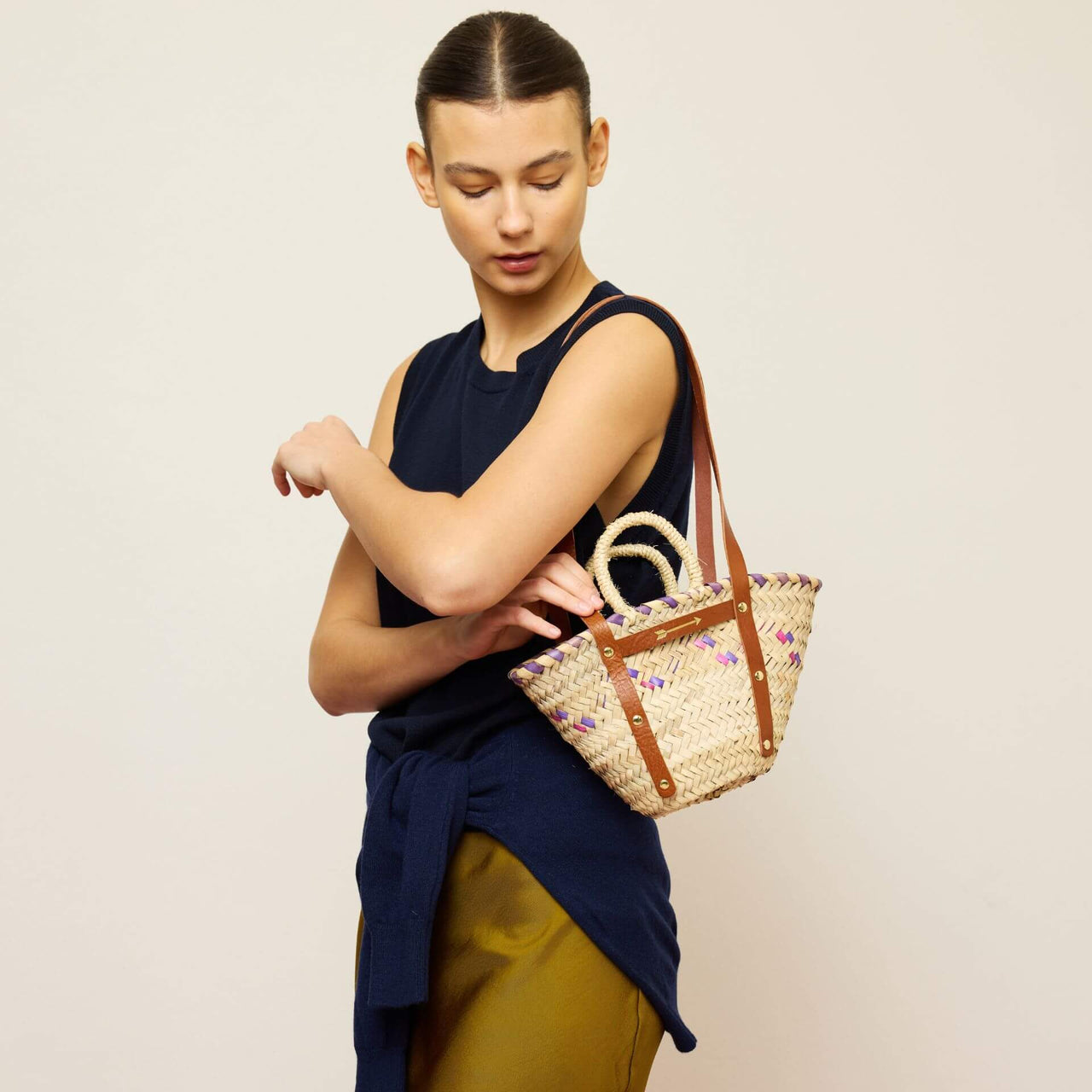 Basket Small Color Tan