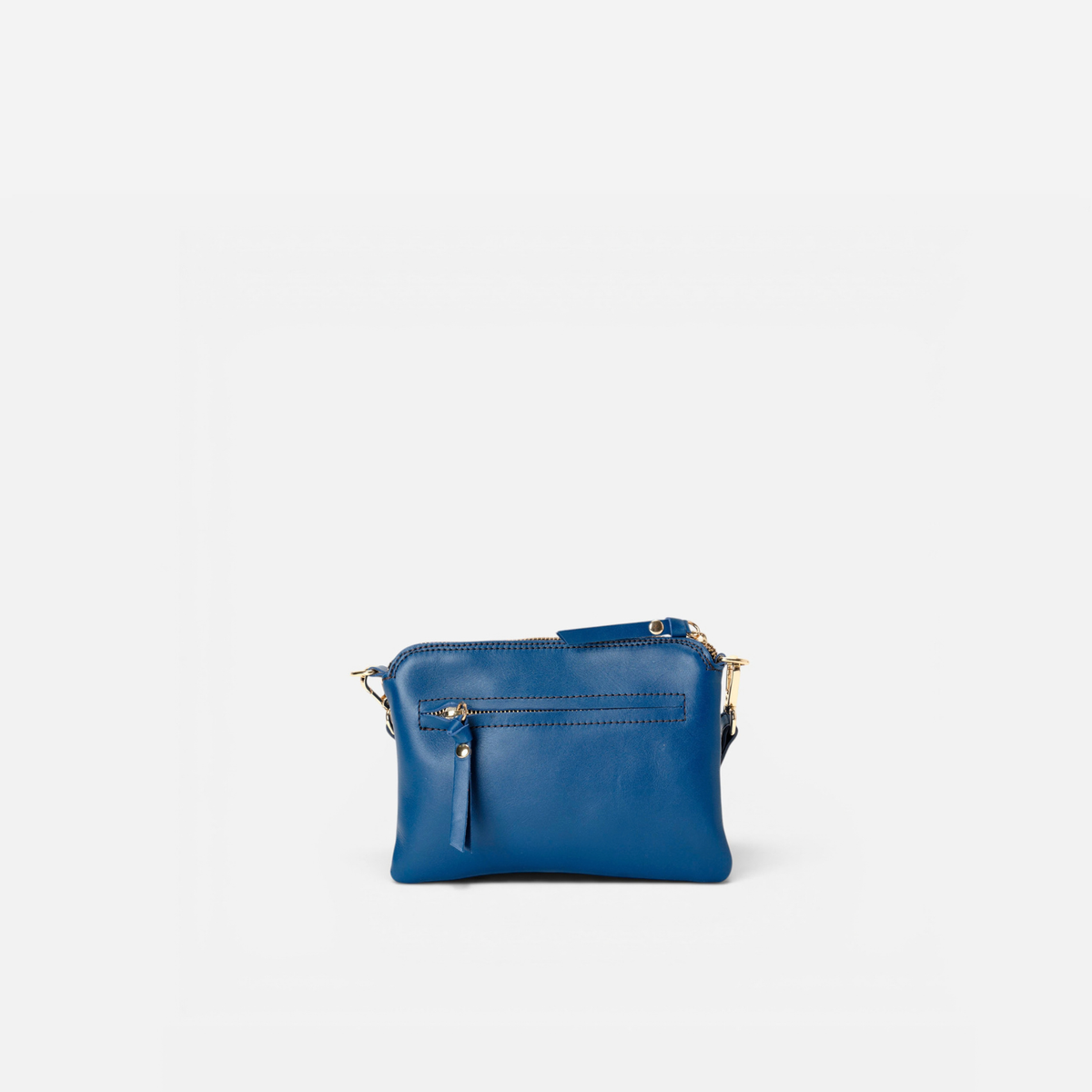 Otra vista: bolso pequeño con tachuelas Bugsy color azul marino, de Mercules