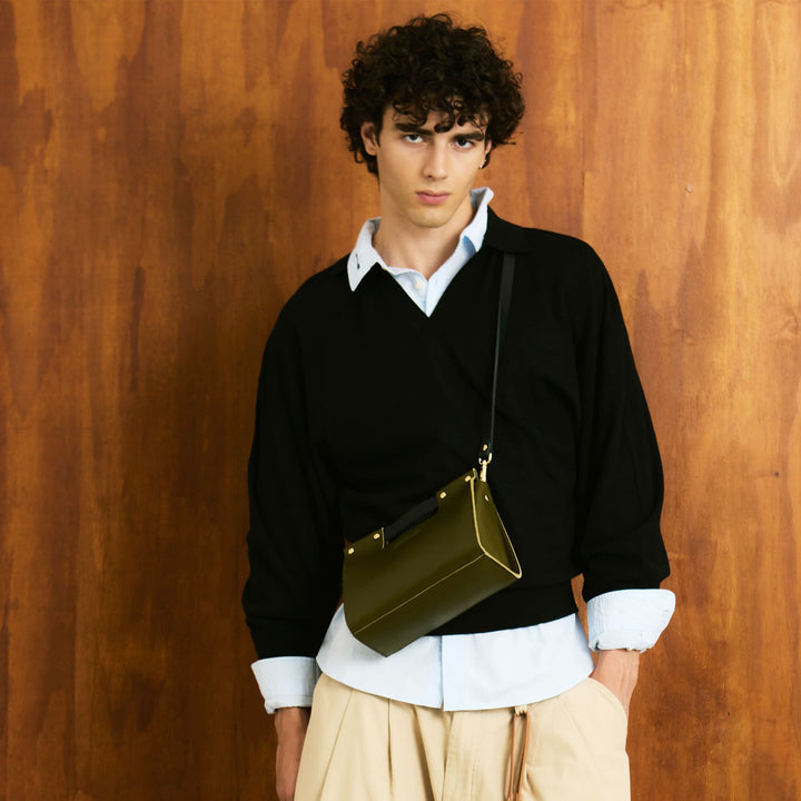 Alamo Satchel Small Oliva