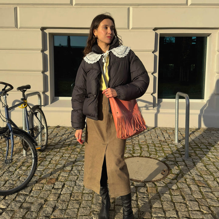 Bucket Fringes Blush