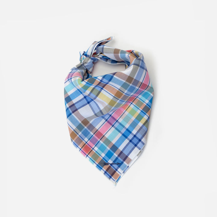 Bandana cuadros multicolor