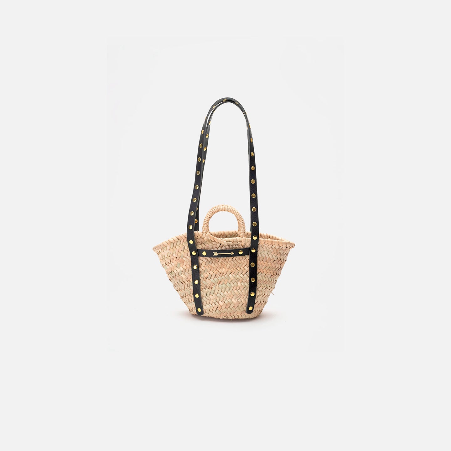 Basket Small Tachuelas Negro