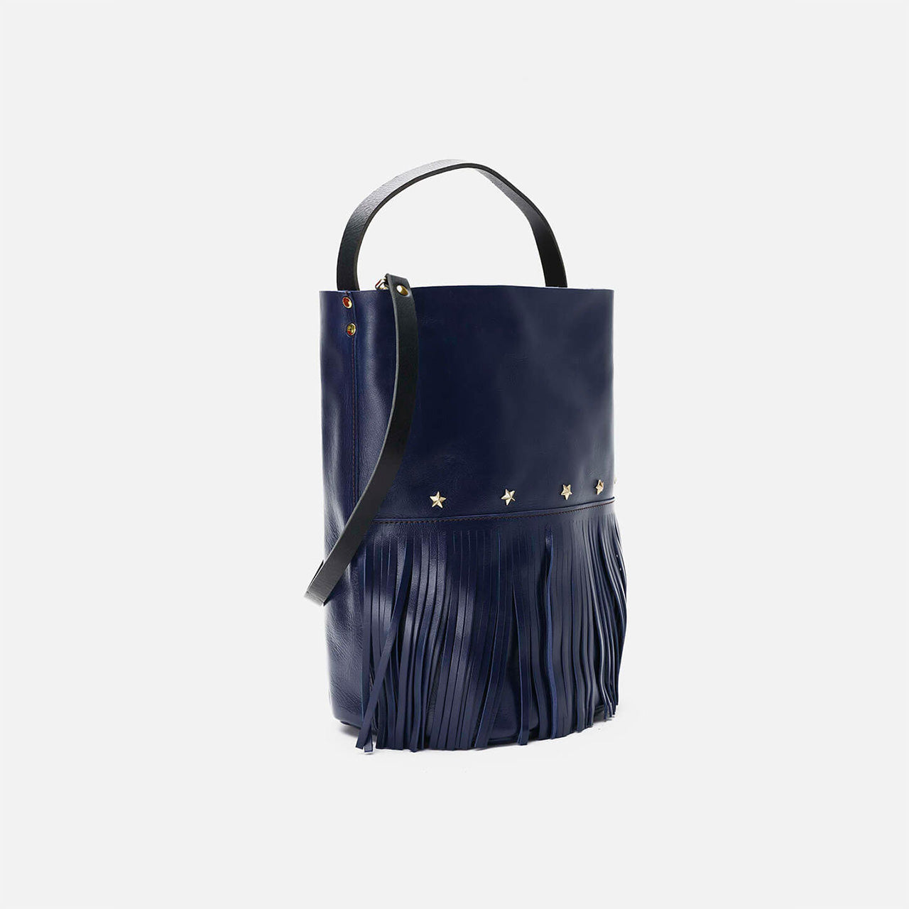 Bucket Fringes Night Blue