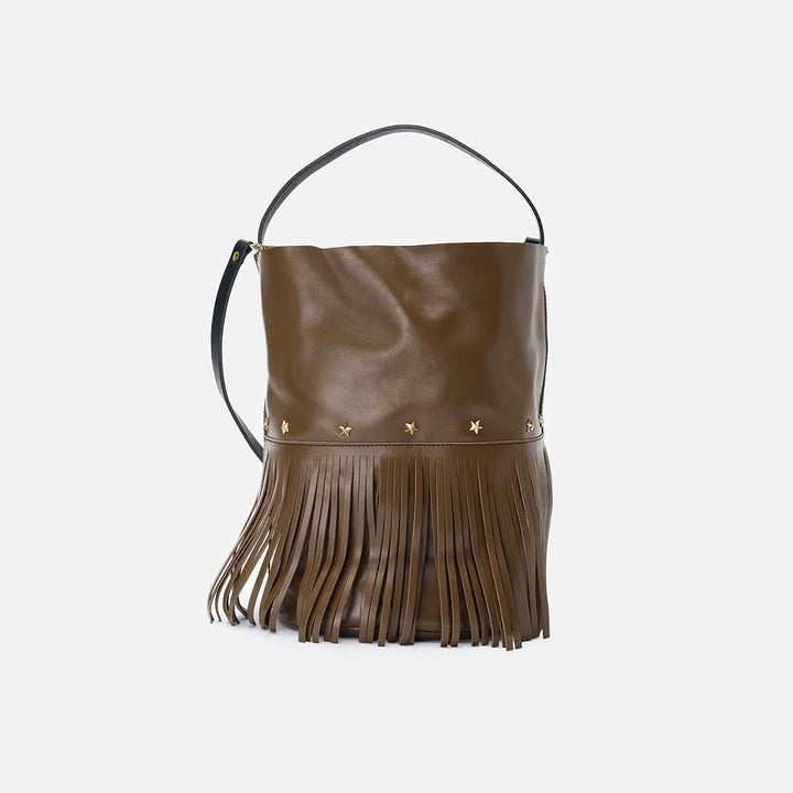 Bucket Fringes Olive