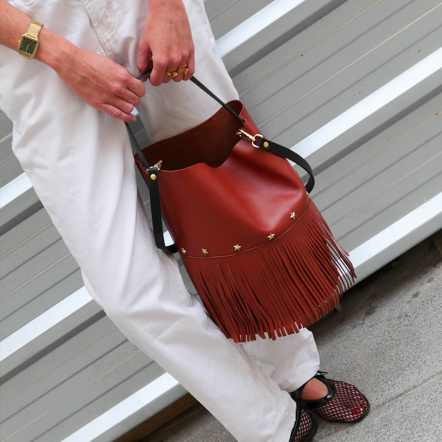 Bucket Fringes Teja