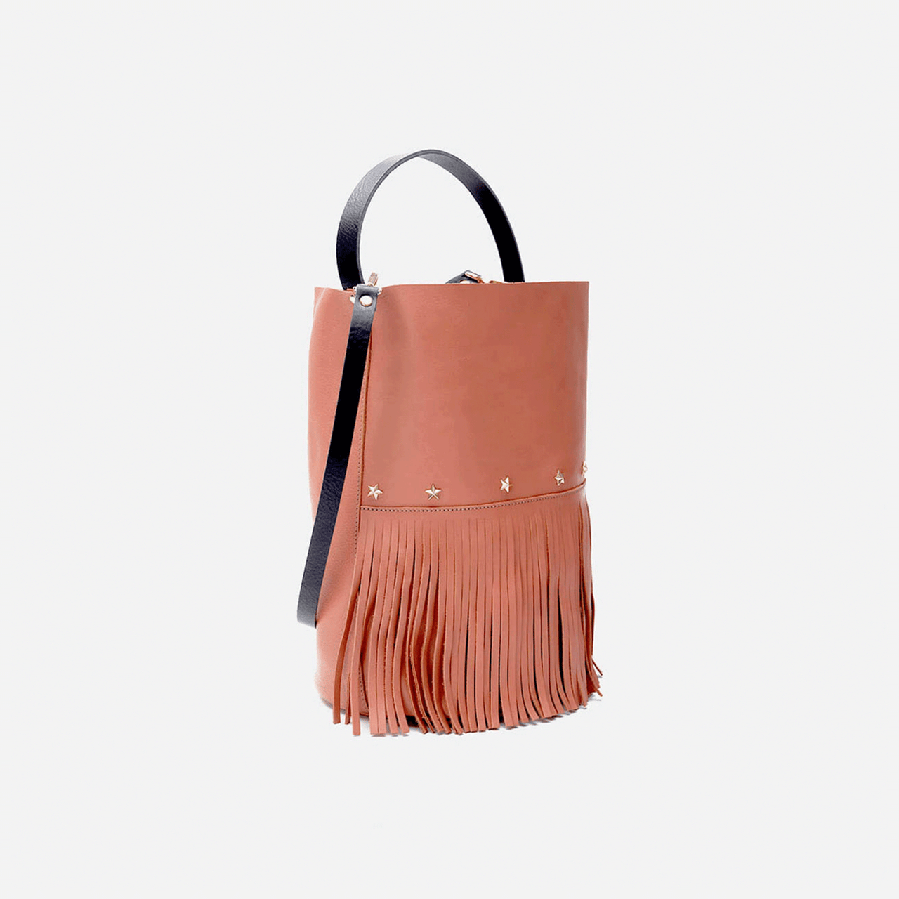 Bucket fringes Terracota