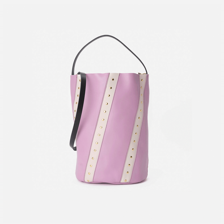 Bucket Twist Remaches Violeta y Bone