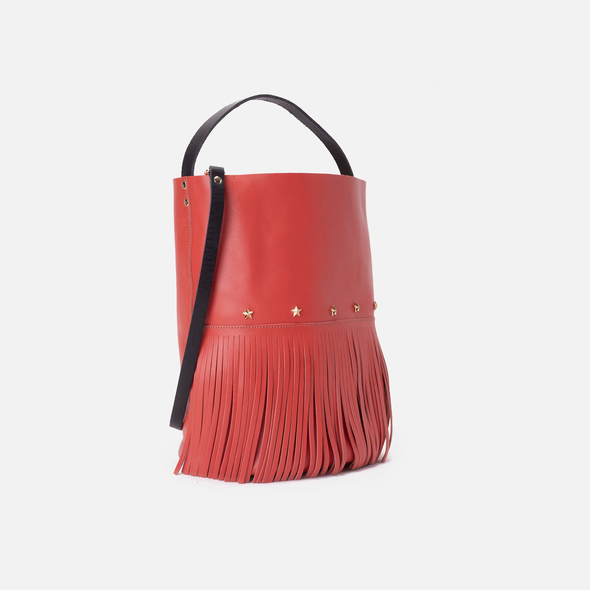 Bucket Fringes Coral