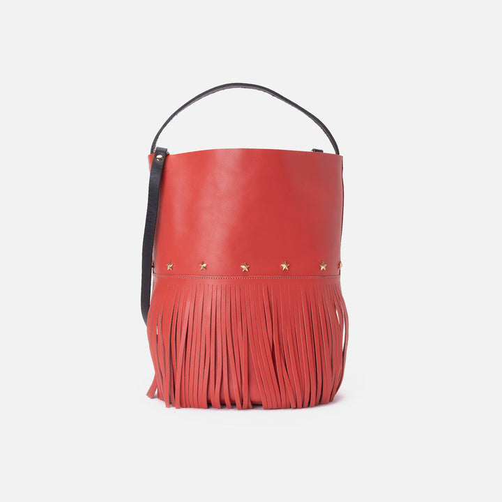 Bucket Fringes Coral