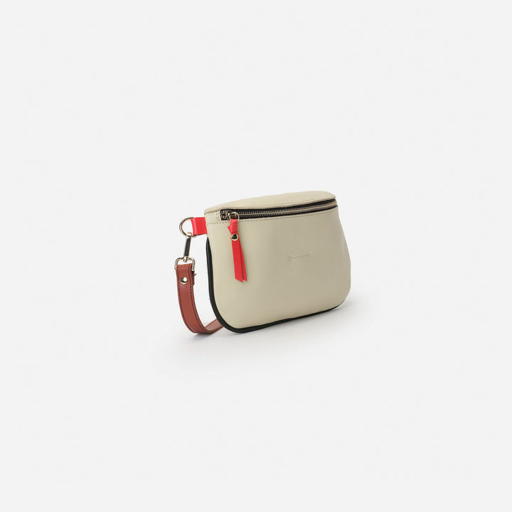 Bum Bag Multicolor Talco, Negro y Teja