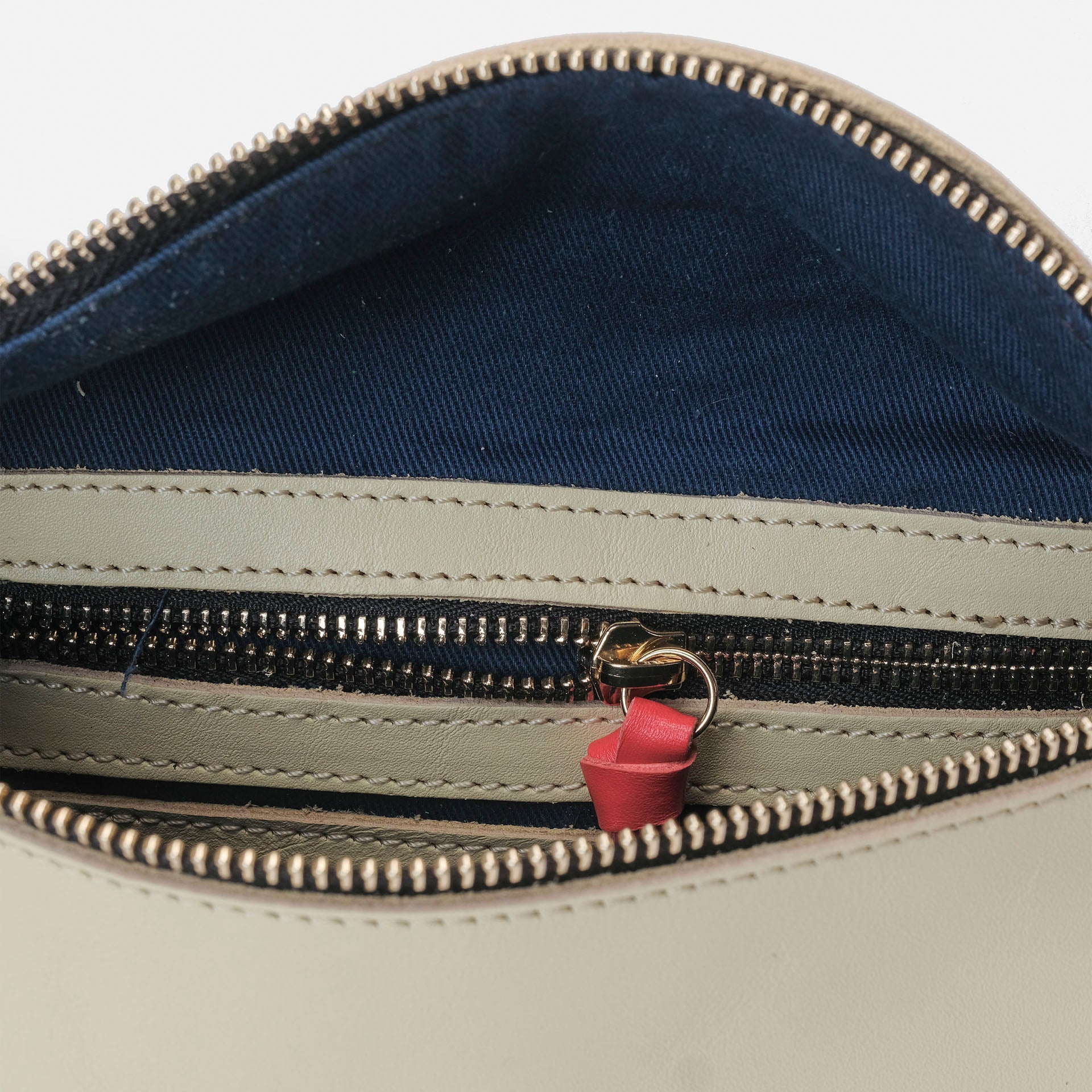 Bum Bag Multicolor Talco, Negro y Teja