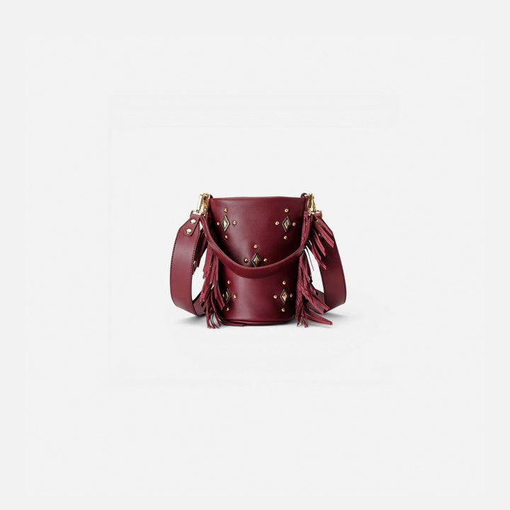 Candy Flecos Burgundy