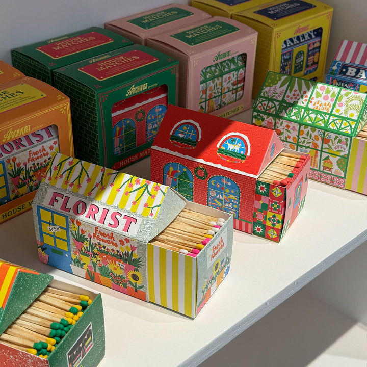 Cerillas casita Greenhouse