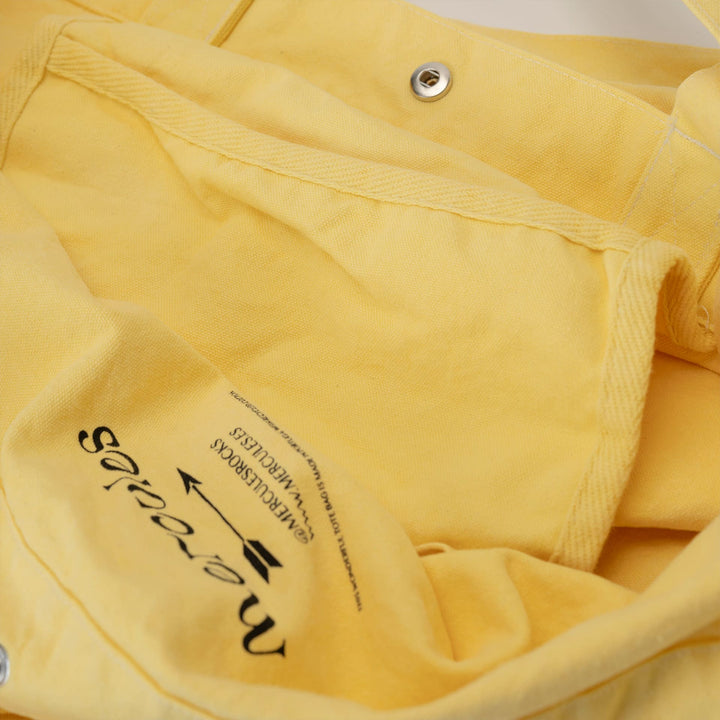 Canvas tote amarillo