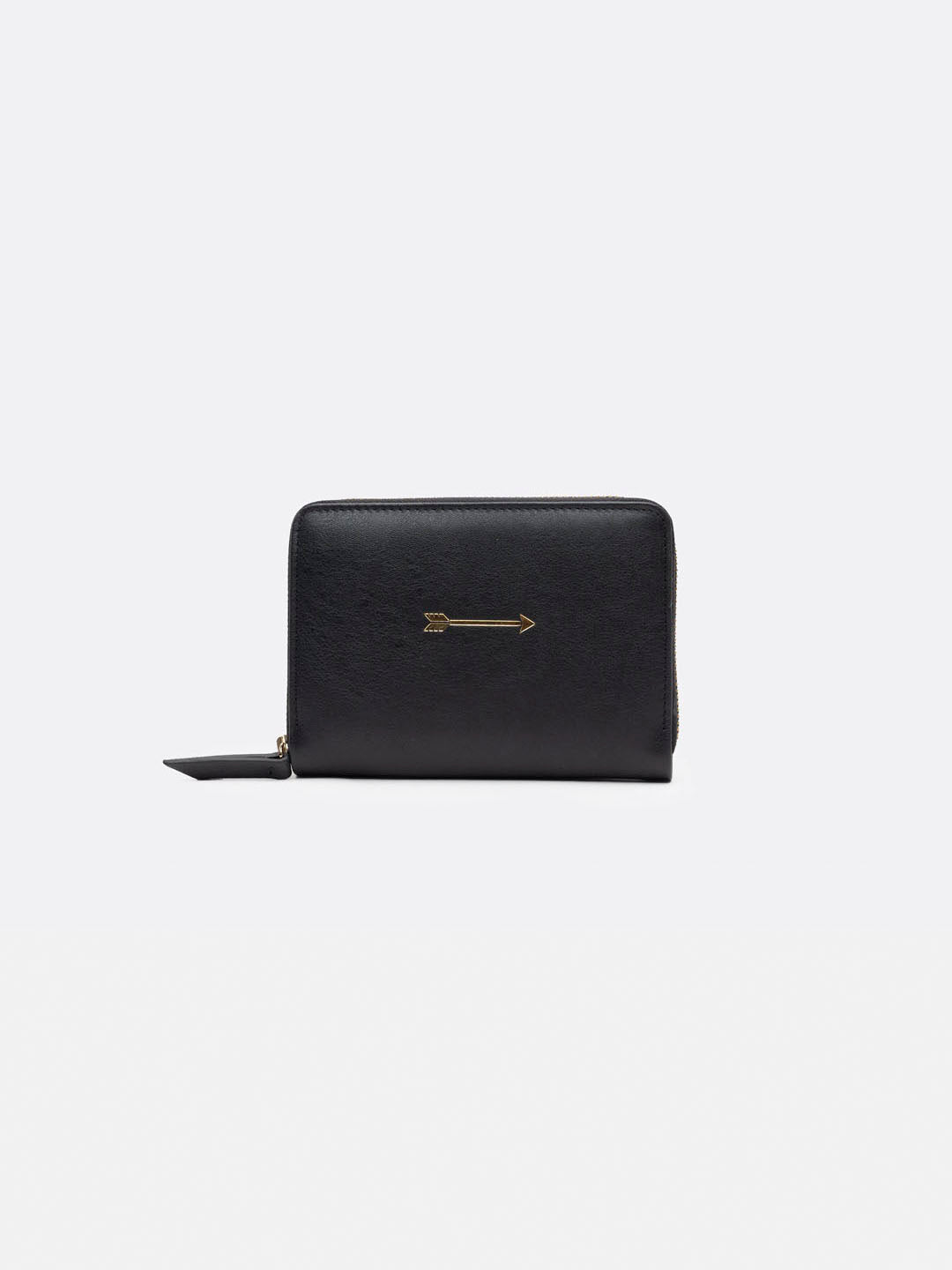 Cartera Continental Zip Negro