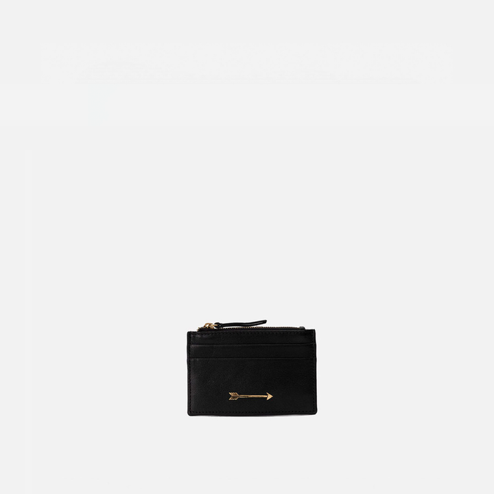 Tarjetero Zip Black