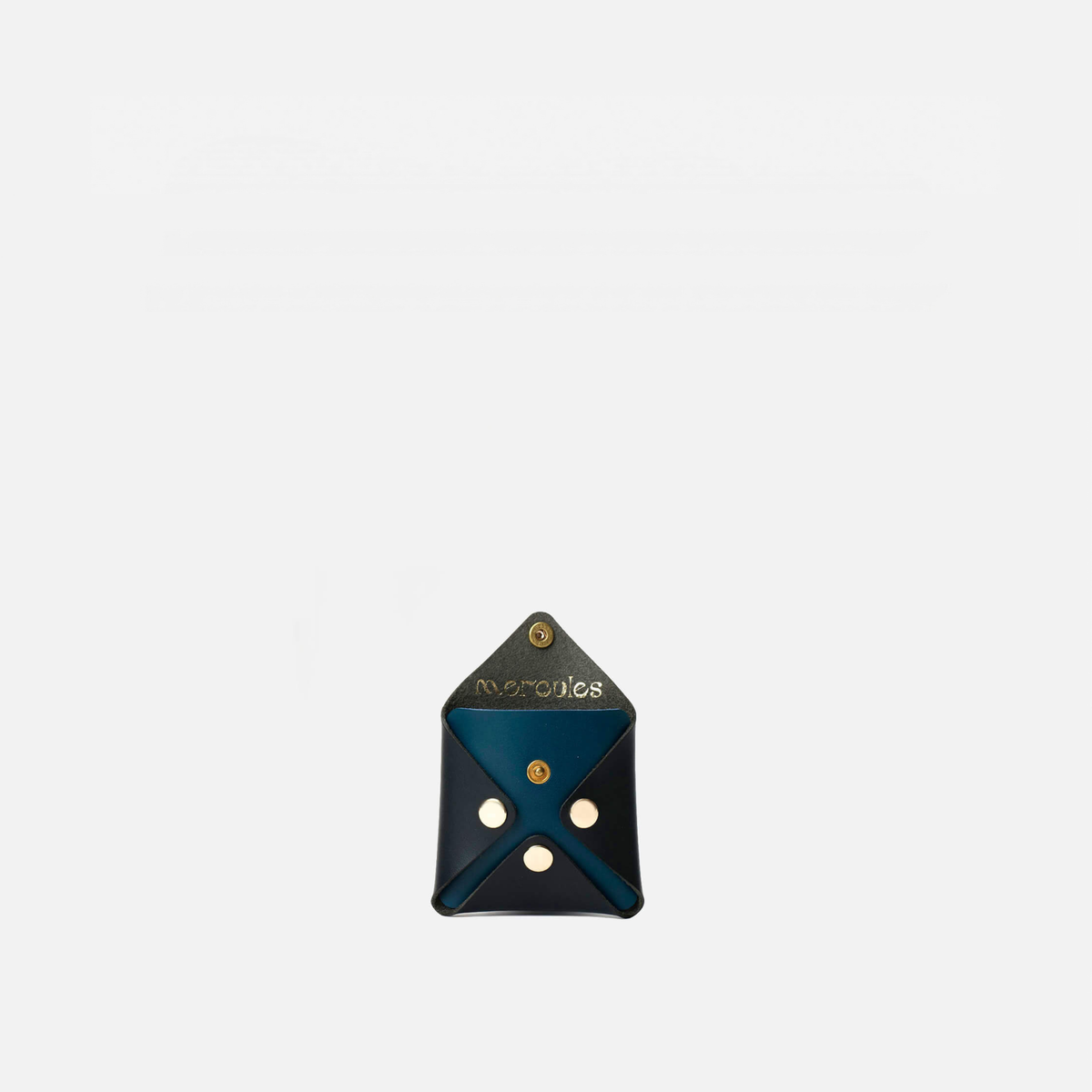 Monedero Arrow Negro y Azul, de Mercules