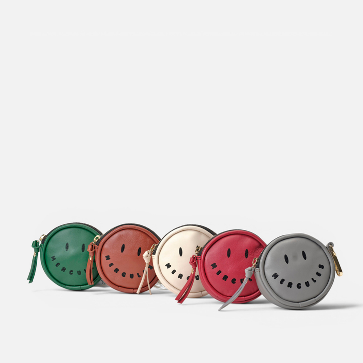 Monedero Smiley Grey