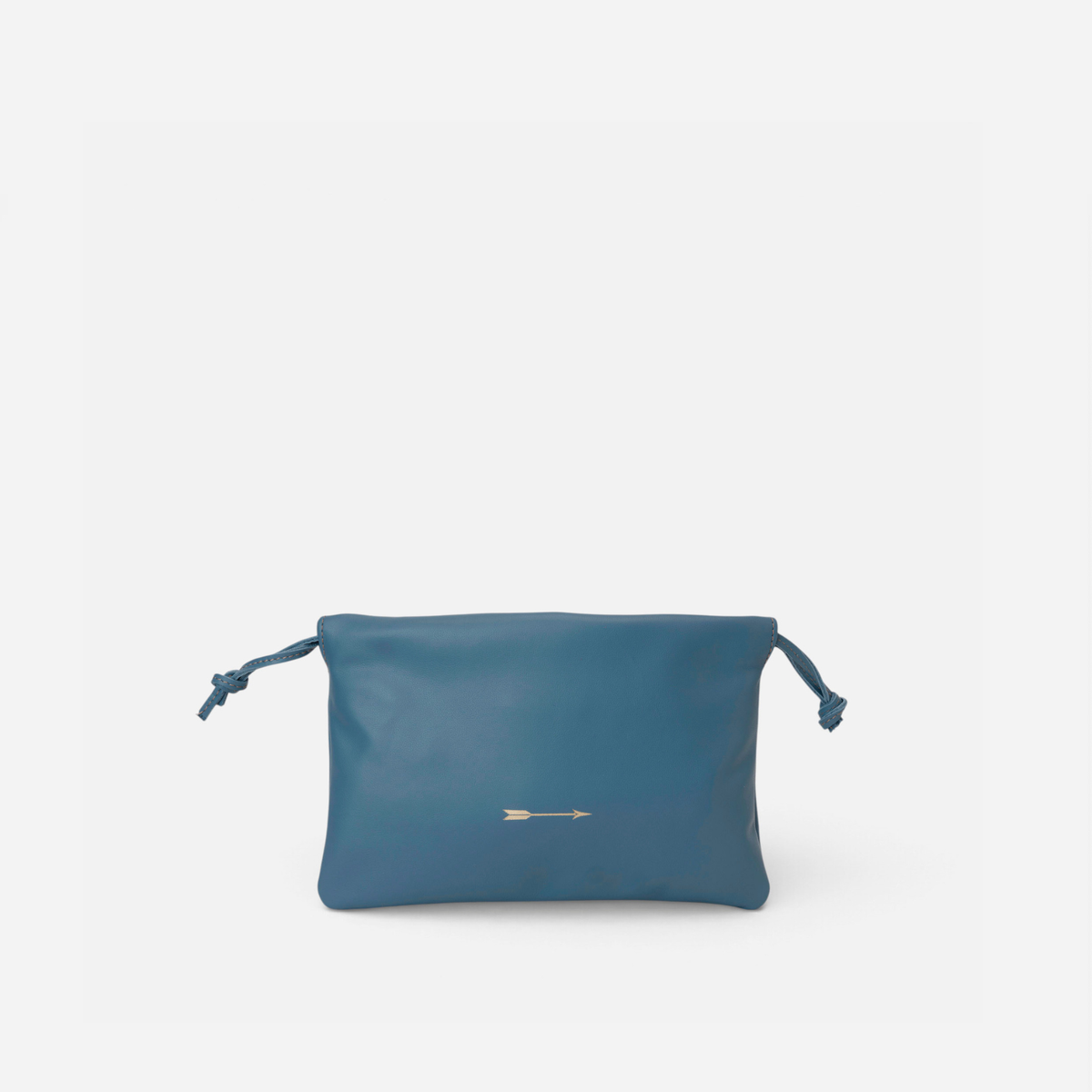 Denis Azul de Mercules – bolso saco de piel azul, vista 3