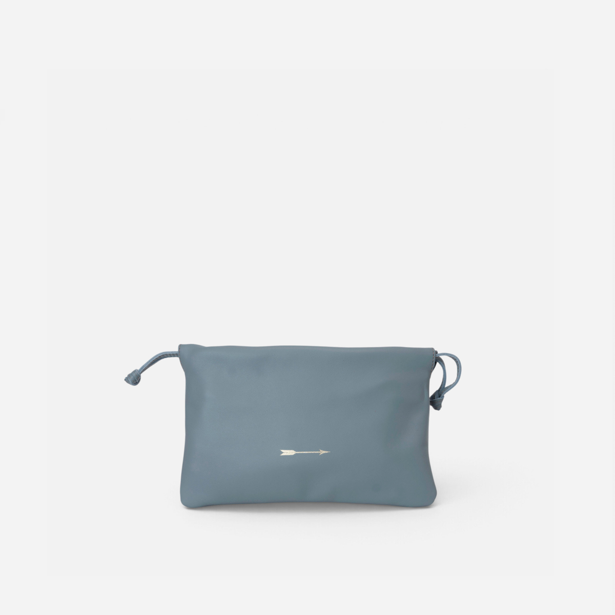 Denis Gris de Mercules – bolso saco de piel gris, vista 2