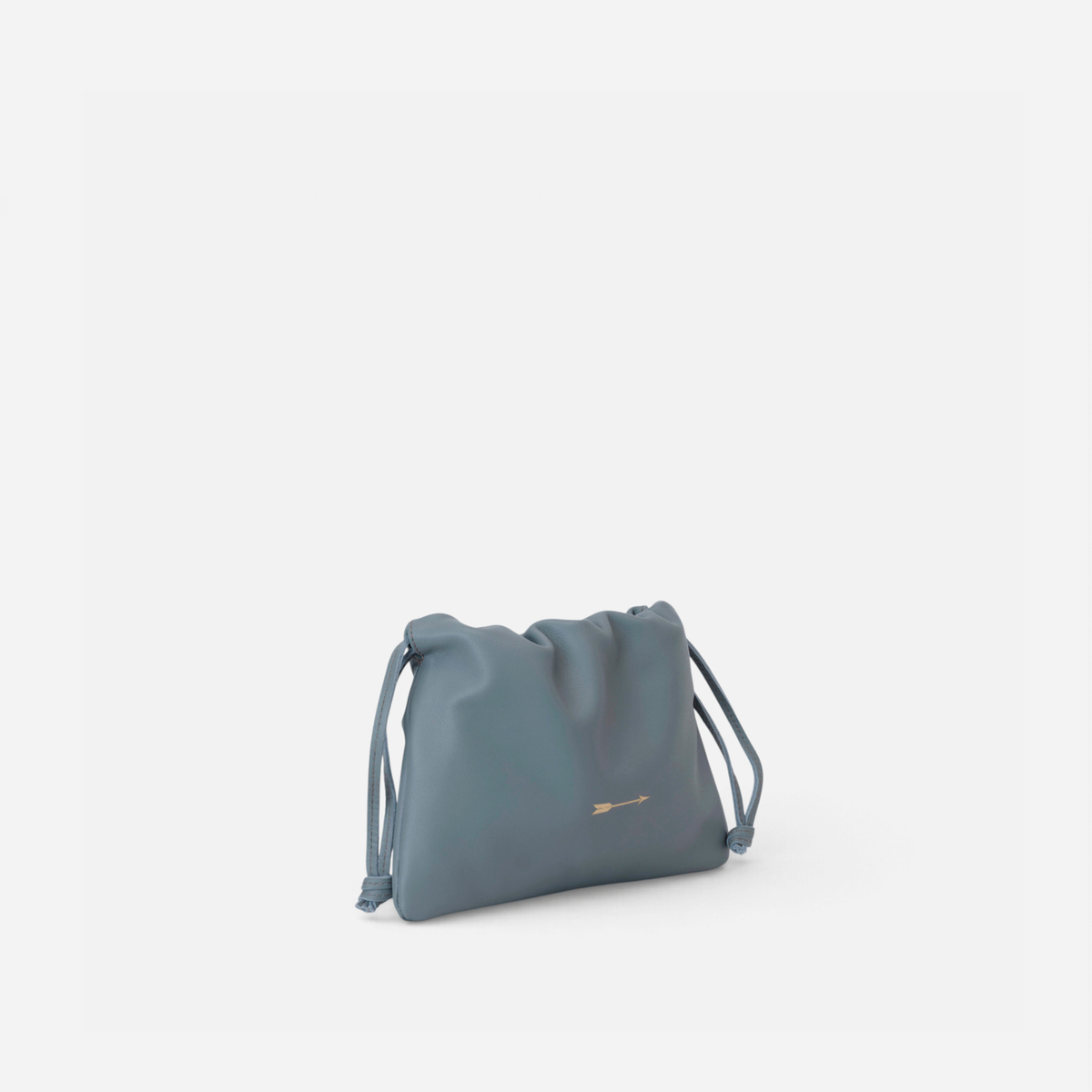 Denis Gris de Mercules – bolso saco de piel gris, vista 4