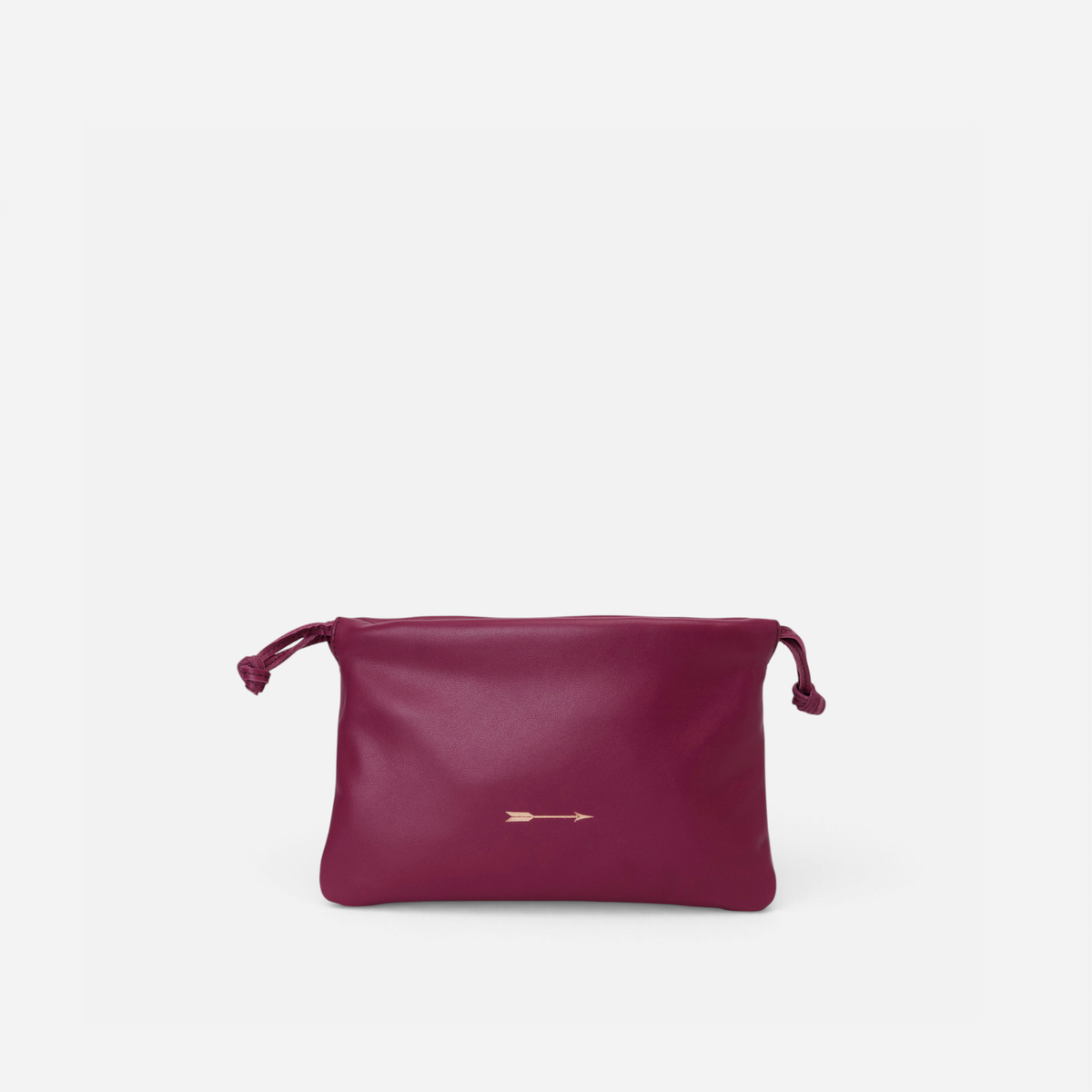 Denis Morado de Mercules – bolso saco de piel morado, vista 3