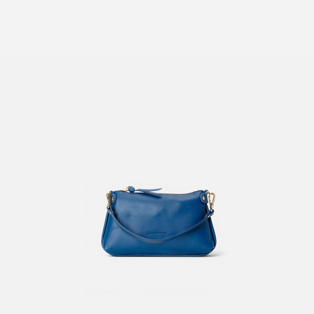 Otra vista: bolso pequeño de hombro Foxy color azul marino, de Mercules