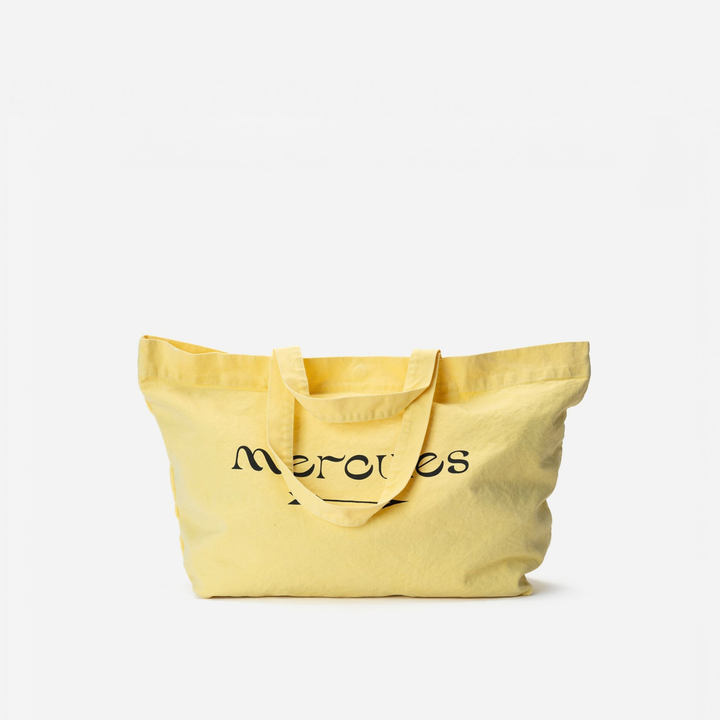 Canvas tote amarillo