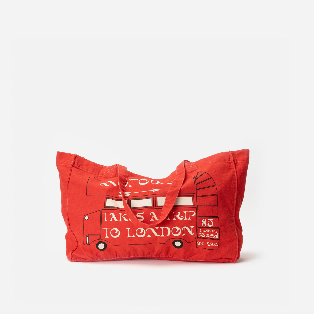 Canvas tote London Bus