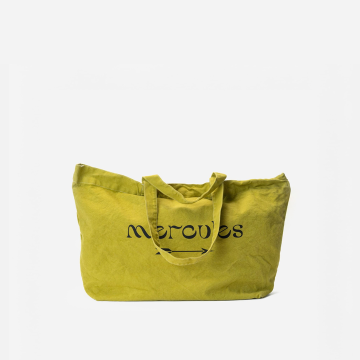 Canvas tote matcha