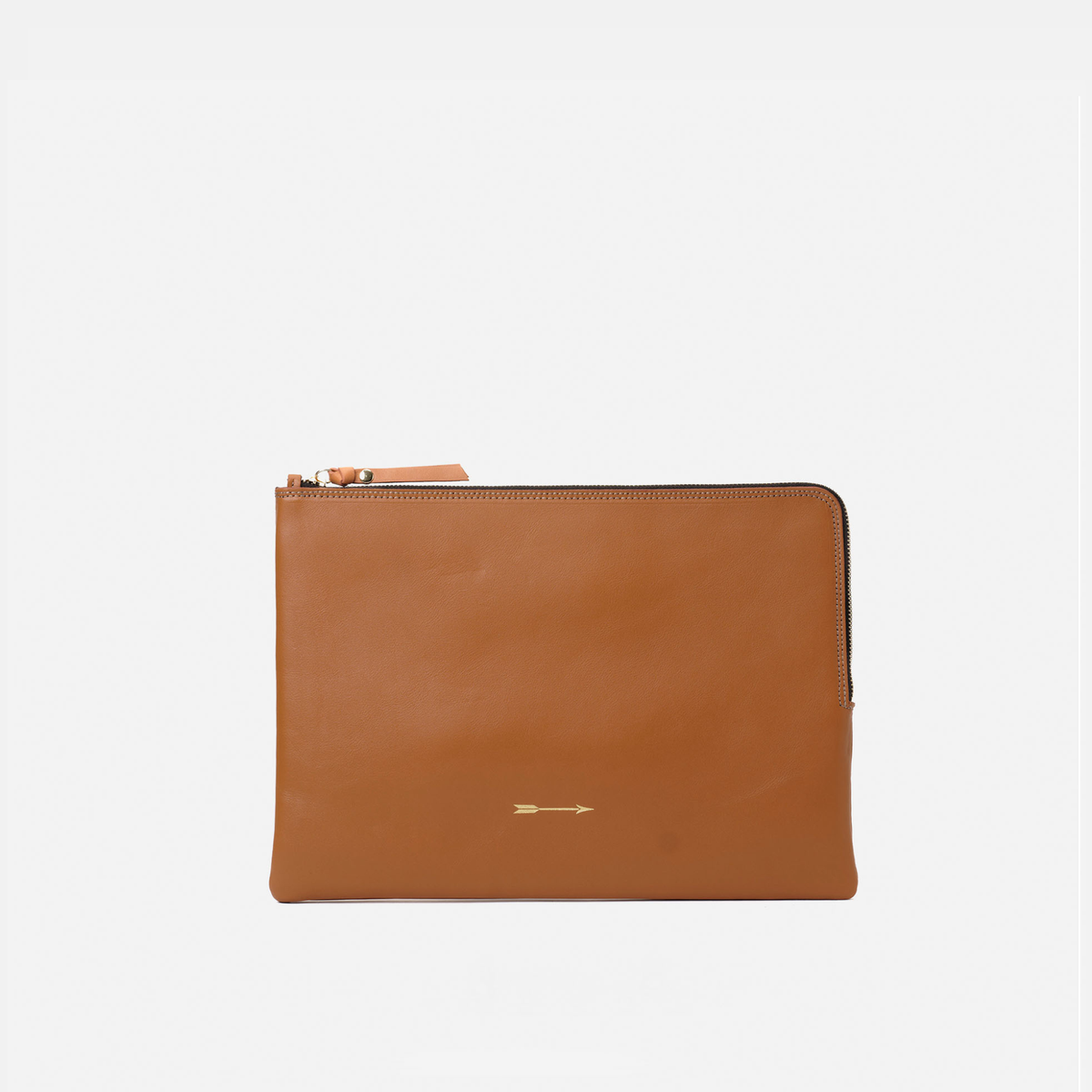 Funda ordenador M Cognac